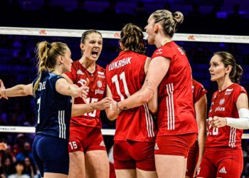 Siatkarki Reprezentacji Polski z brązowym medalem Ligi Narodów 2023