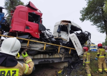 Wypadek na DK71. Jedna ofiara śmiertelna