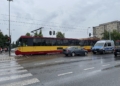 Śmiertelny wypadek na ul. Dąbrowskiego w Łodzi. 84-letnia piesza potrącona przez tramwaj MPK-Łódź