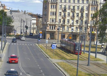zatrzymanie ruchu tramwajowego na Kilińskiego