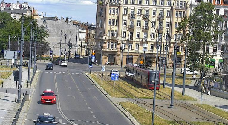 zatrzymanie ruchu tramwajowego na Kilińskiego