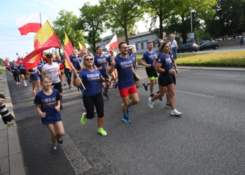Biegowa Pielgrzymka na Jasną Górę 2023 fot. Piotr Drzewiecki