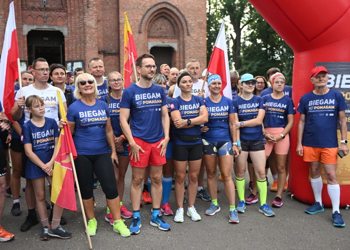 Biegowa Pielgrzymka na Jasną Górę 2023 fot. Piotr Drzewiecki