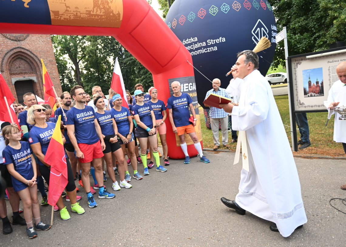 Biegowa Pielgrzymka na Jasną Górę 2023 fot. Piotr Drzewiecki