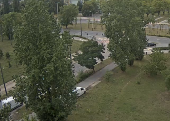 zatrzymanie ruchu tramwajów na Karolewie