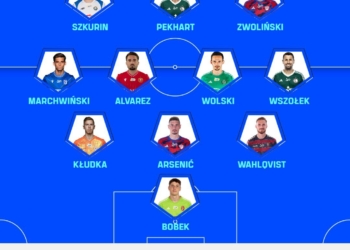 Aleksander Bobek i Fran Alvarez w jedenastce 1. kolejki PKO BP Ekstraklasy