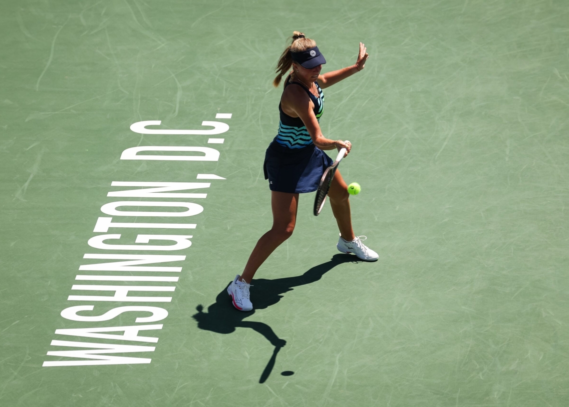 Magdalena Fręch wygrała dwa mecze i zagra w turnieju głównym WTA 500 w Waszyngtonie 1 Magdalena Fręch wygrała dwa mecze i zagra w turnieju głównym WTA 500 w Waszyngtonie