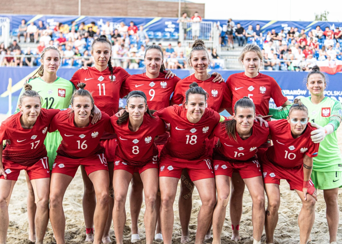 Igrzyska Europejskie 2023: Prawdziwy debiut kobiecej reprezentacji Polski w beach soccerze