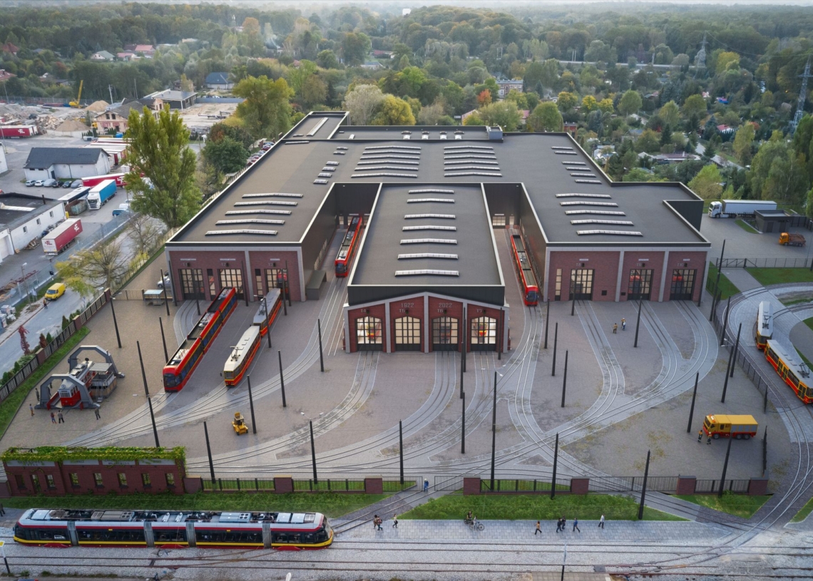 W ciągu 2 lat na Helenówku powstanie Zakład Techniki łódzkiego MPK. Zajmie miejsce dawnej zajezdni tramwajowej