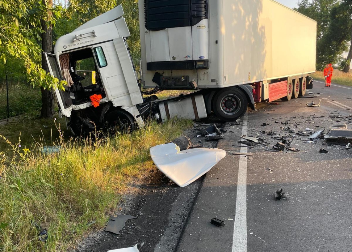 Śmiertelny wypadek na trasie Rudniki – Wieluń (DK43)