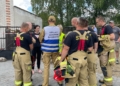Zawalił się strop chlewni w gminie Błaszki