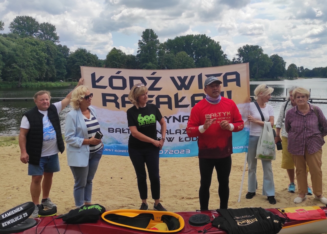 Z Bałtyku do Łodzi kajakiem na 600-lecie miasta [ZDJĘCIA, ROZMOWA]