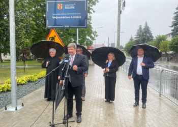 Otwarcie fragmentu drogi 486 w Działoszynie