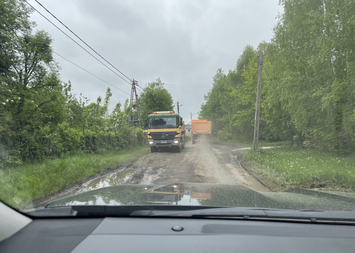 Problemy mieszkańców ulicy Olkuskiej w Łodzi