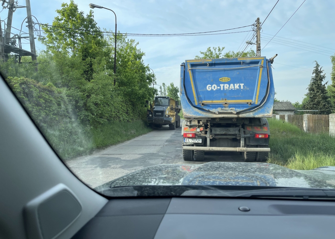 Problemy mieszkańców ulicy Olkuskiej w Łodzi
