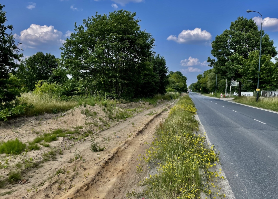 Przebudowa trasy tramwajowej do Konstantynowa. Błyskawiczna rozbiórka torowiska [ZDJĘCIA + WIDEO]