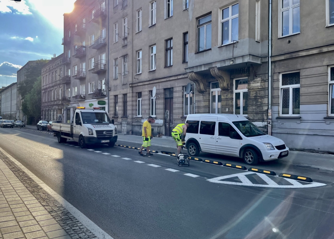 Autobusy nie kursują po POW, bo nie mogą w nią skręcić z remontowanej Rewolucji 1905 r.