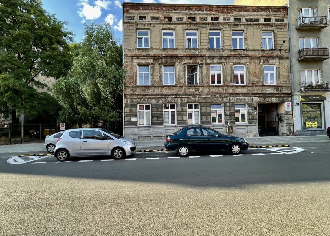 Autobusy nie kursują po POW, bo nie mogą w nią skręcić z remontowanej Rewolucji 1905 r.