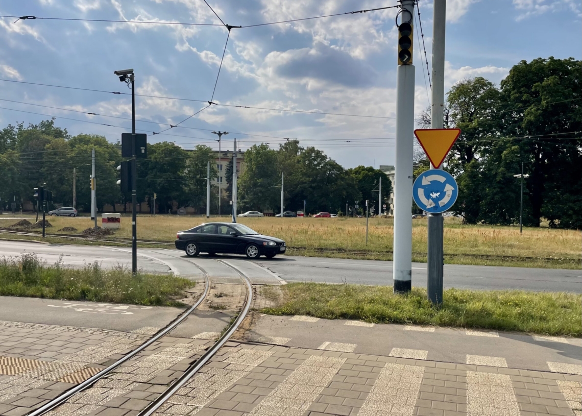 W 2 niedziele tramwaje będą omijać rondo Lotników Lwowskich