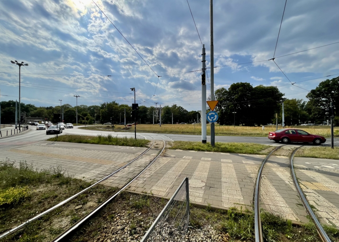 W 2 niedziele tramwaje będą omijać rondo Lotników Lwowskich