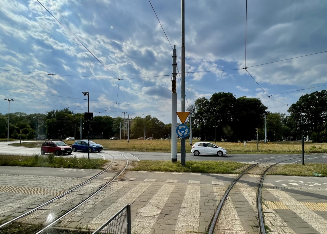 W 2 niedziele tramwaje będą omijać rondo Lotników Lwowskich