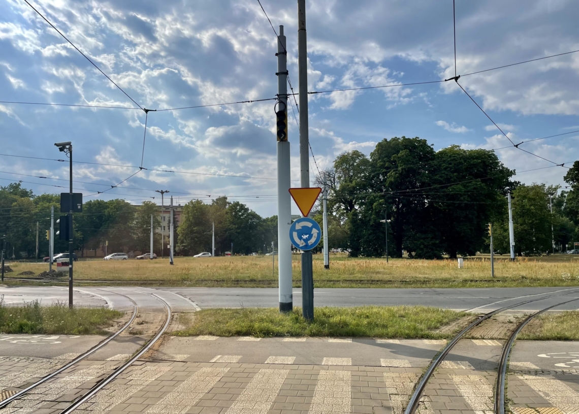 W 2 niedziele tramwaje będą omijać rondo Lotników Lwowskich