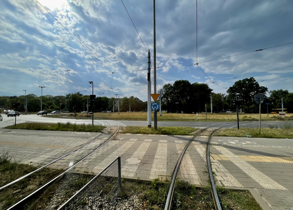 W 2 niedziele tramwaje będą omijać rondo Lotników Lwowskich