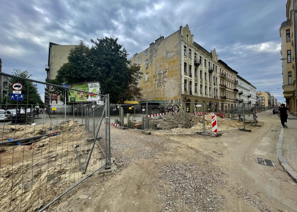 Modernizacja Legionów. Minęło 7 miesięcy od rozpoczęcia prac [ZDJĘCIA + WIDEO]