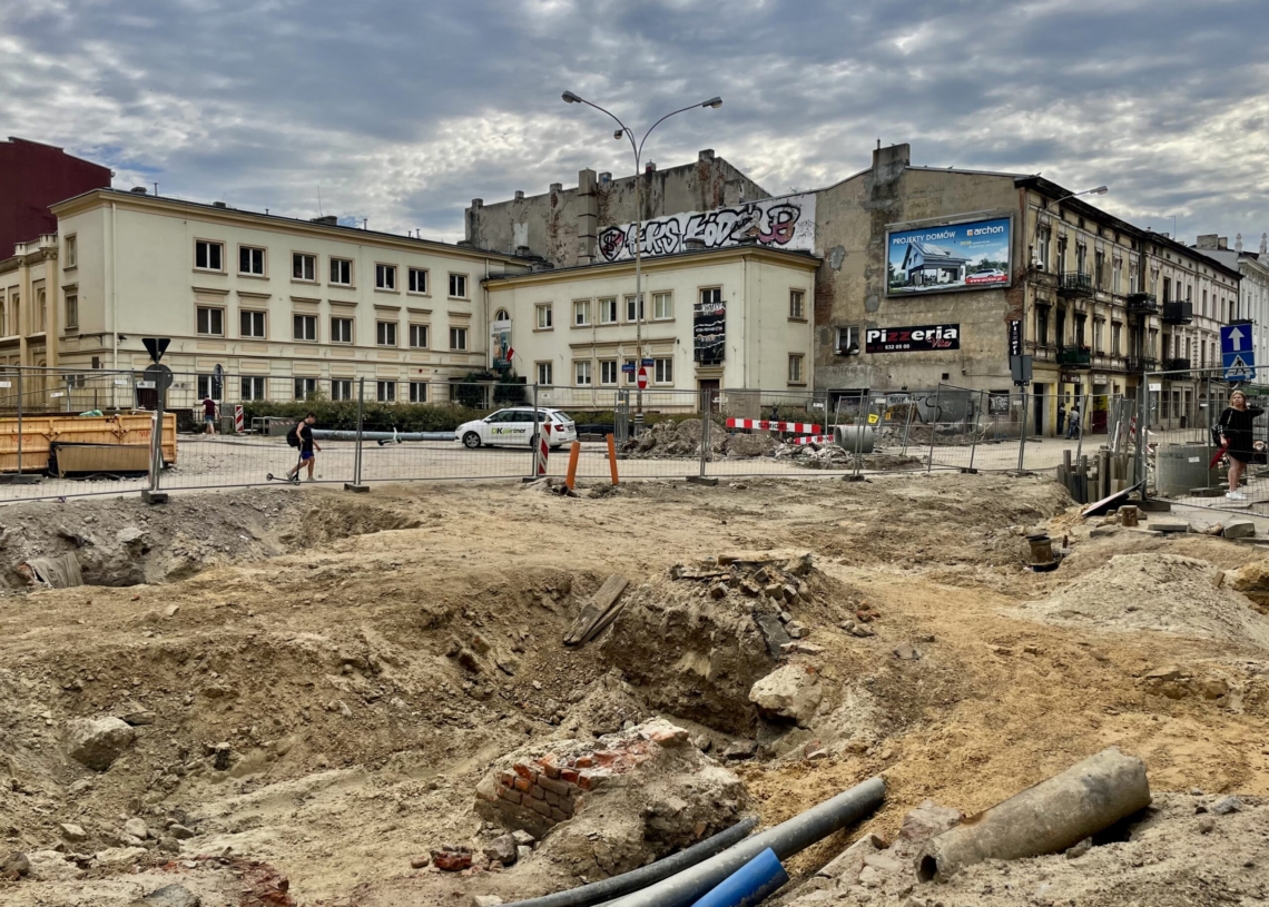 Modernizacja Legionów. Minęło 7 miesięcy od rozpoczęcia prac [ZDJĘCIA + WIDEO]