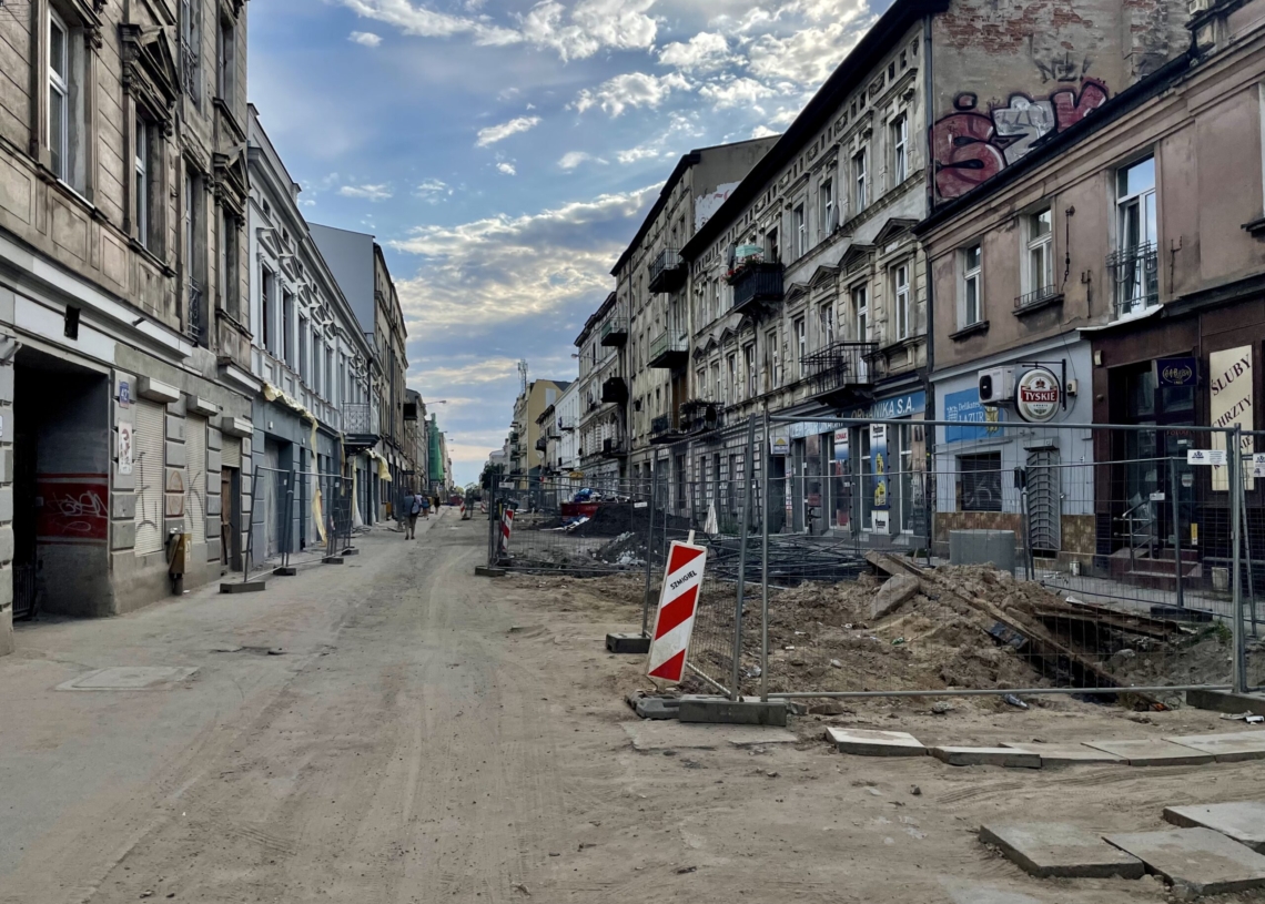 Modernizacja Legionów. Minęło 7 miesięcy od rozpoczęcia prac [ZDJĘCIA + WIDEO]