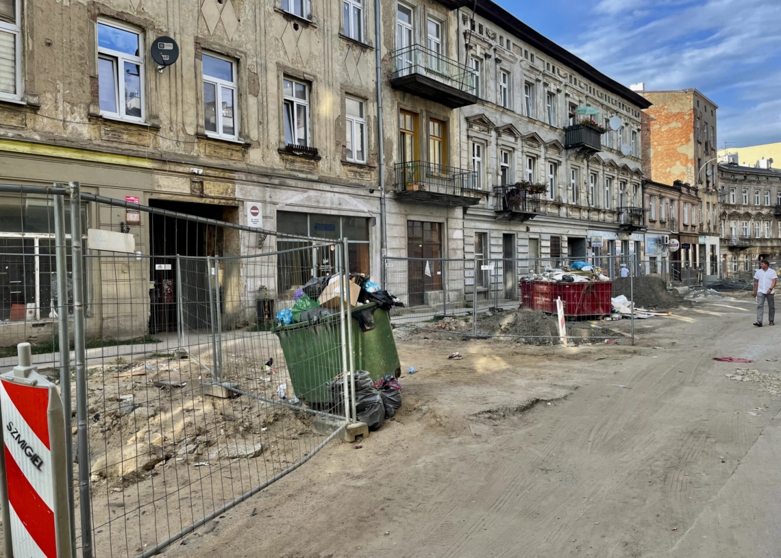 Modernizacja Legionów. Minęło 7 miesięcy od rozpoczęcia prac [ZDJĘCIA + WIDEO]