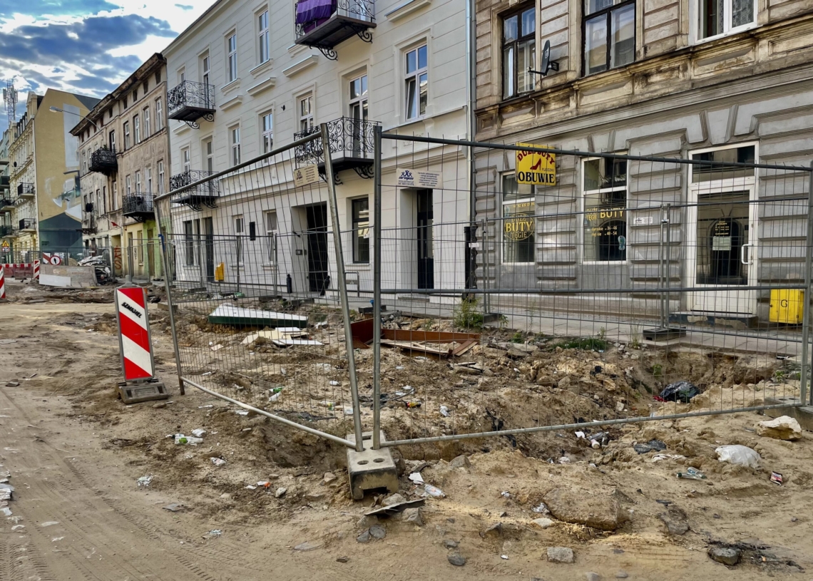 Modernizacja Legionów. Minęło 7 miesięcy od rozpoczęcia prac [ZDJĘCIA + WIDEO]