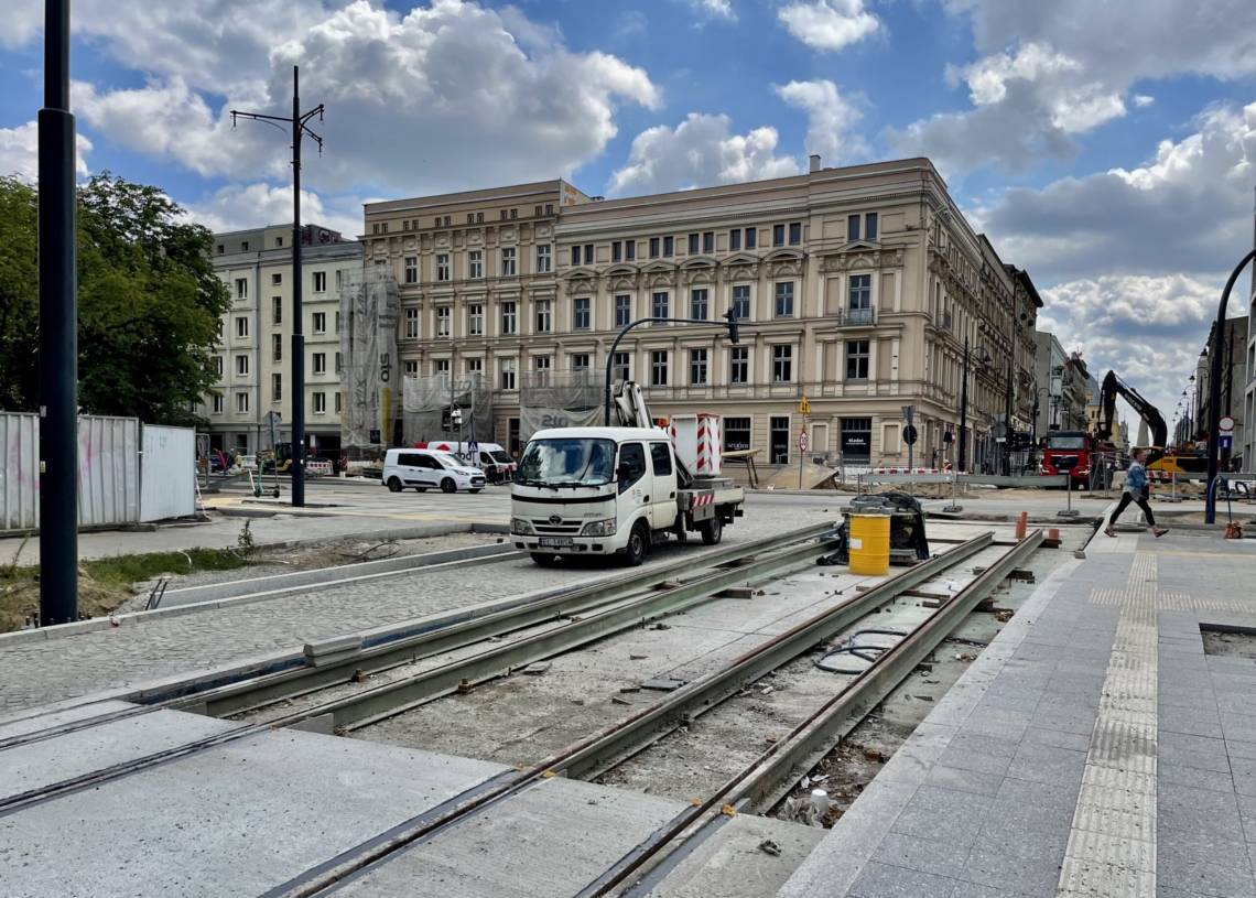 Modernizacja ulicy Północnej. Skrzyżowanie z ulicą Wschodnią jeszcze otwarte  [ZDJĘCIA + WIDEO]