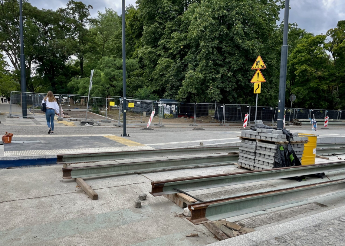 Modernizacja ulicy Północnej. Skrzyżowanie z ulicą Wschodnią jeszcze otwarte  [ZDJĘCIA + WIDEO]