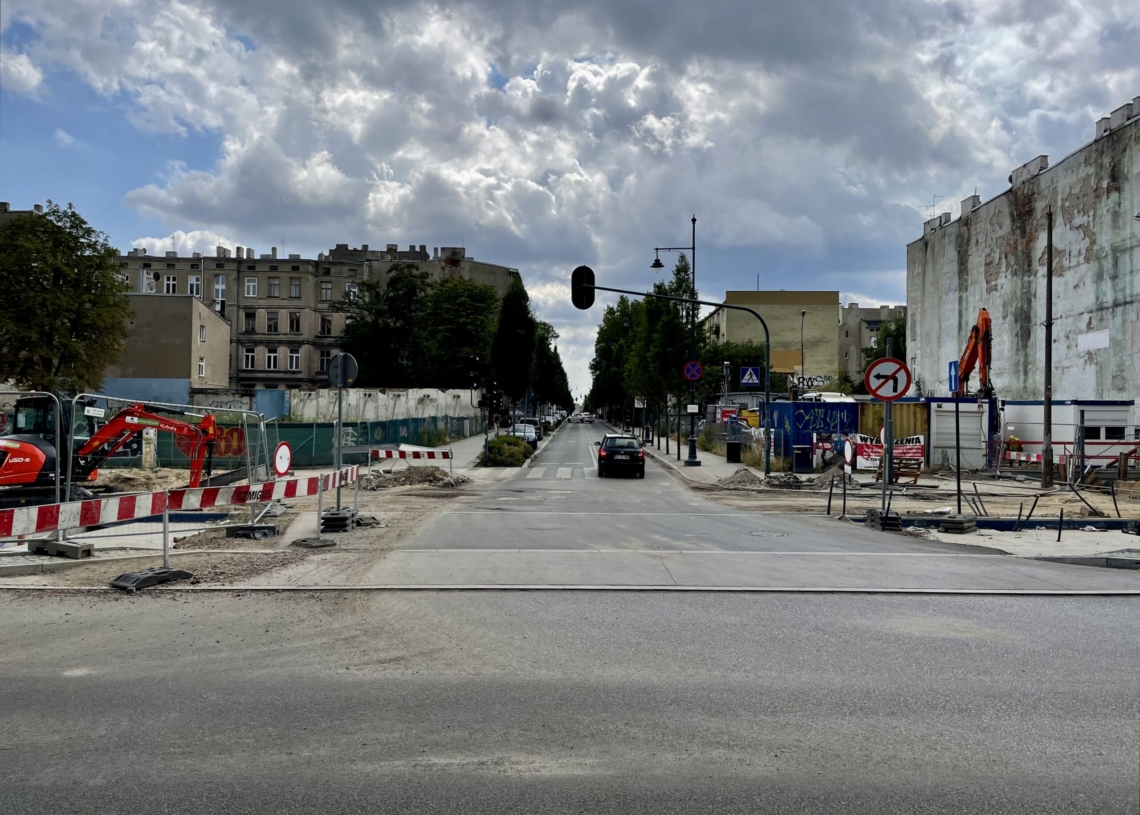 Modernizacja ulicy Północnej. Skrzyżowanie z ulicą Wschodnią jeszcze otwarte  [ZDJĘCIA + WIDEO]