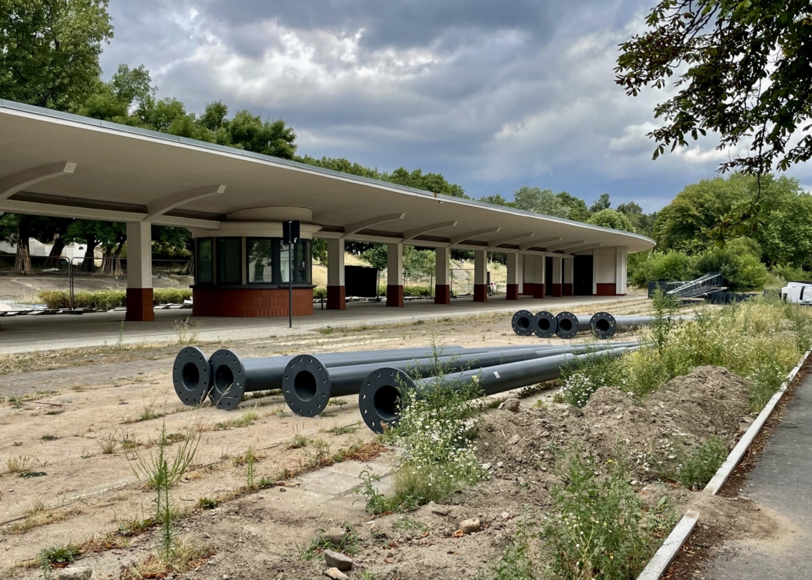Modernizacja ulicy Północnej. Skrzyżowanie z ulicą Wschodnią jeszcze otwarte  [ZDJĘCIA + WIDEO]