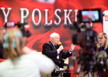 Wicepremier Jarosław Kaczyński w Spale na zjeździe klubów "Gazety Polskiej"
