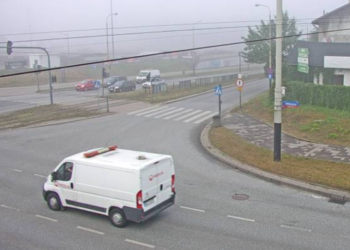 zatrzymanie ruchu tramwajowego na Włókniarzy