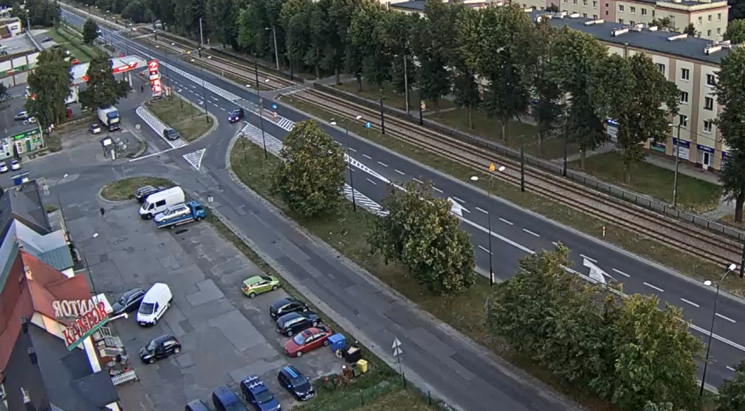Zatrzymanie ruchu tramwajowego w Zgierzu. Linia 6 kursowała tylko do Helenówka 1 zatrzymanie ruchu tramwajowego w Zgierzu