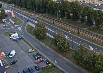 zatrzymanie ruchu tramwajowego w Zgierzu