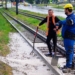 zatrzymanie ruchu tramwajowego na Włókniarzy