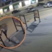 Wandal ze Skierniewic niszczy wystawę przed CeKiS