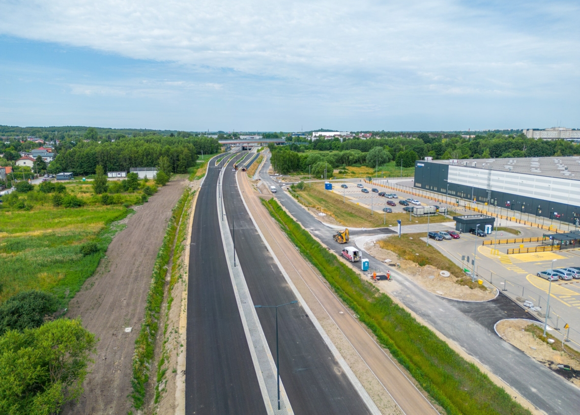 Budowa Trasy Górnej. Wykonano 85 procent prac