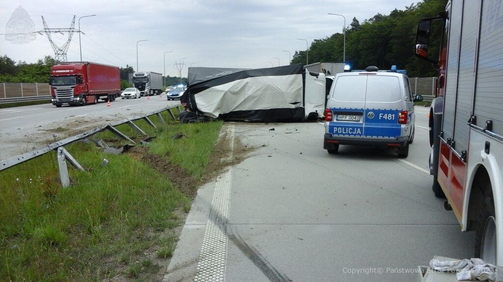 Wypadek na A1