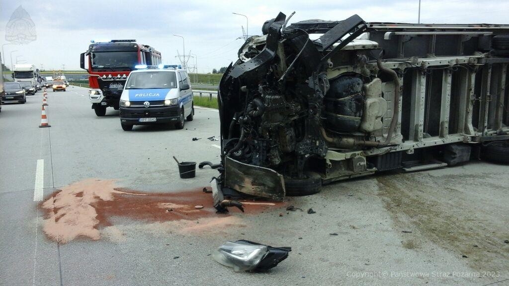 Wypadek na A1