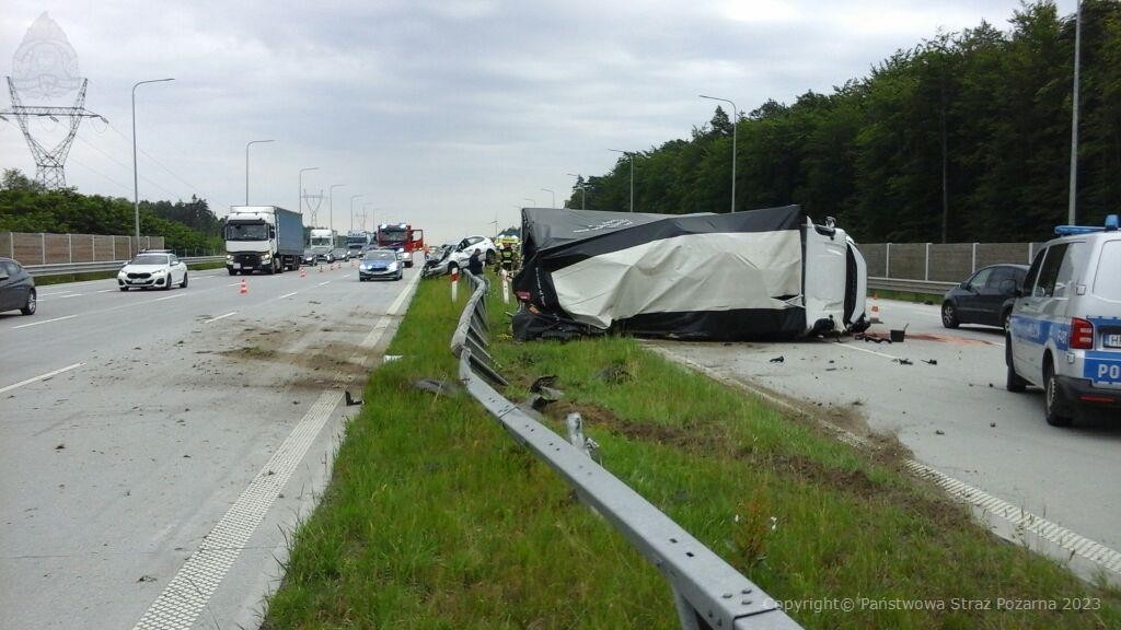 Wypadek na A1