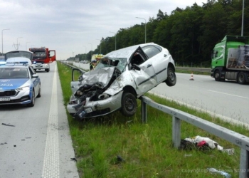 Wypadek na A1