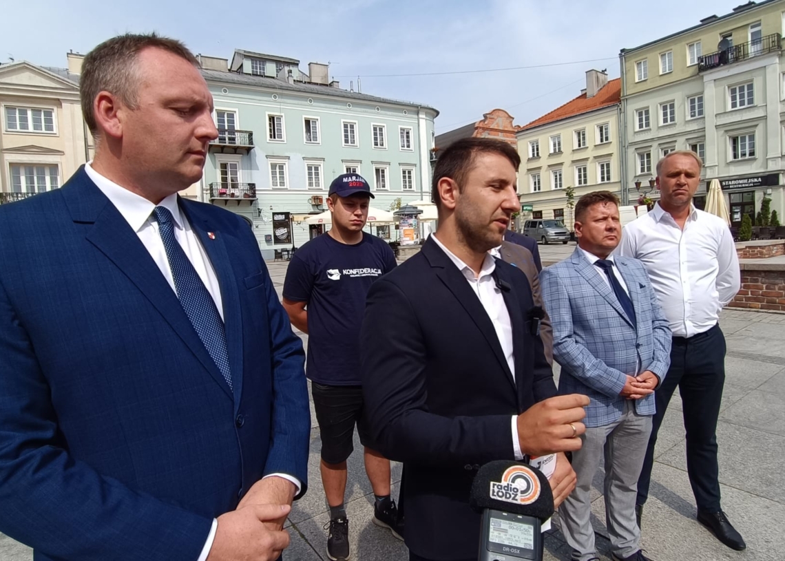 Konfederacja okręgu piotrkowskiego zaprezentowała liderów listy do Sejmu [ZDJĘCIA]