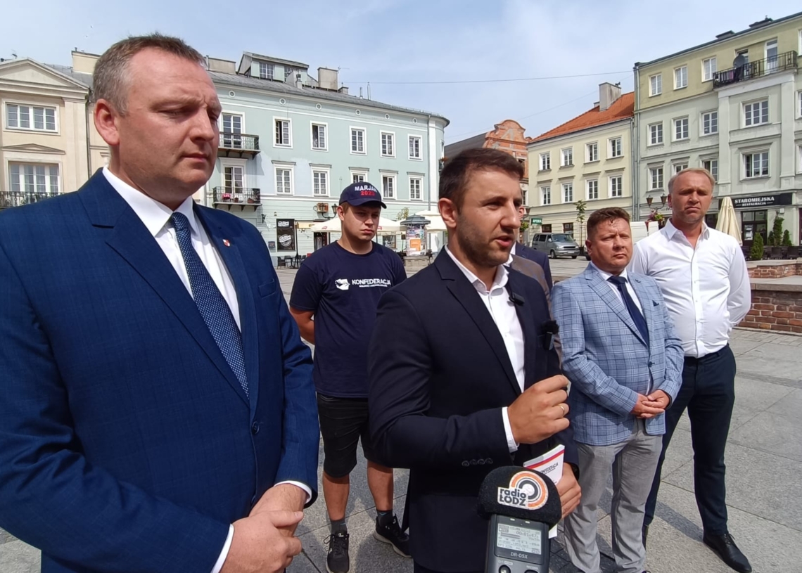 Konfederacja okręgu piotrkowskiego zaprezentowała liderów listy do Sejmu [ZDJĘCIA]