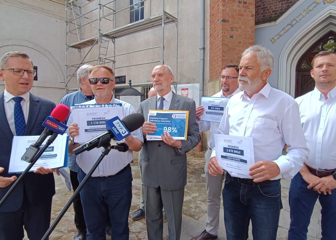 Ratowanie zabytków w Łódzkiem. Przeznaczone na to zostaną środki z Rządowego Programu Odbudowy Zabytków [ZDJĘCIA]